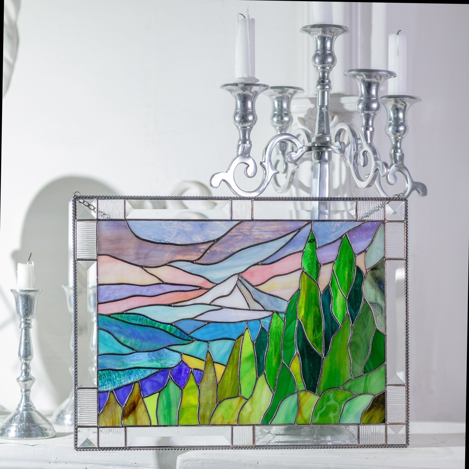 stained glass home decor