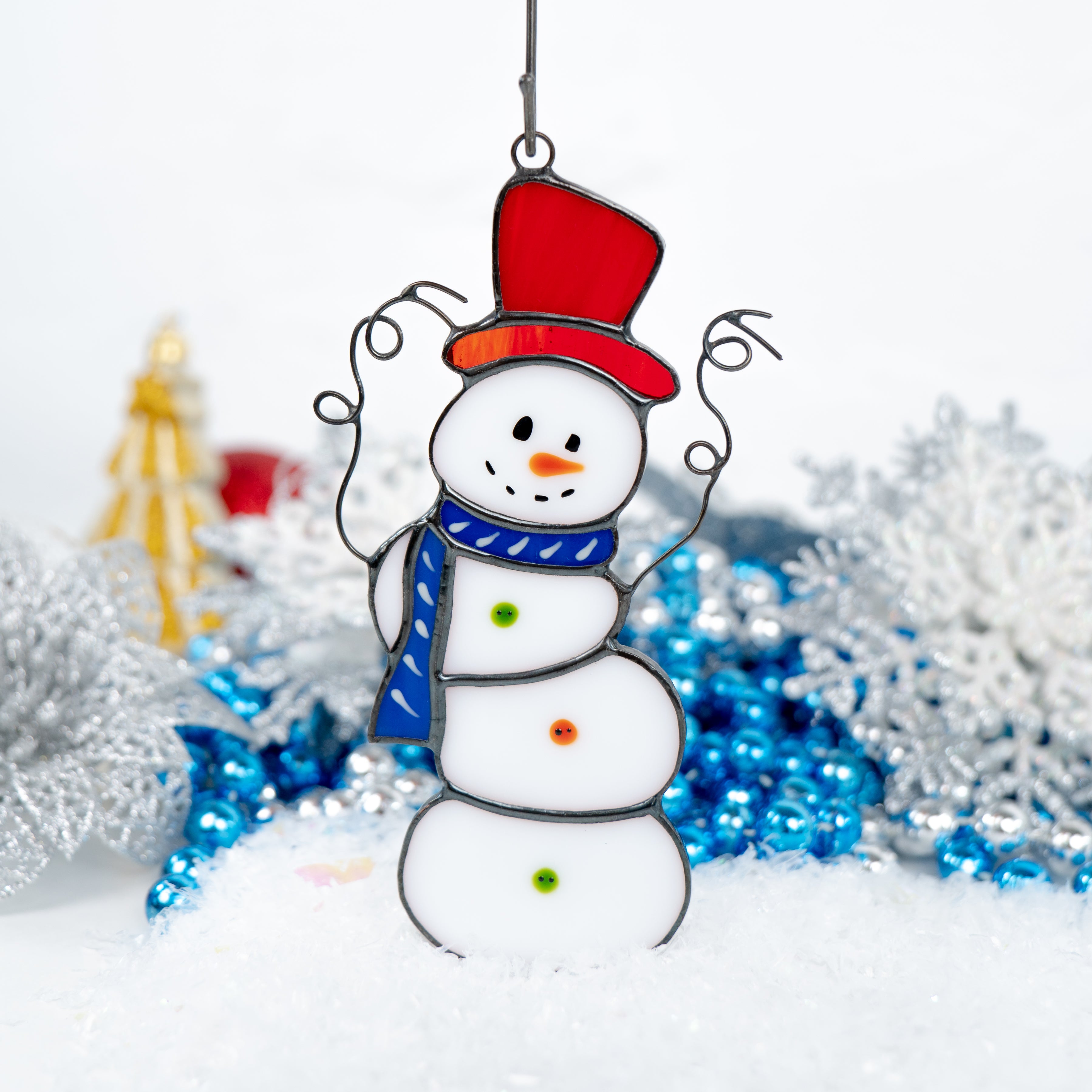 Stained glass Christmas