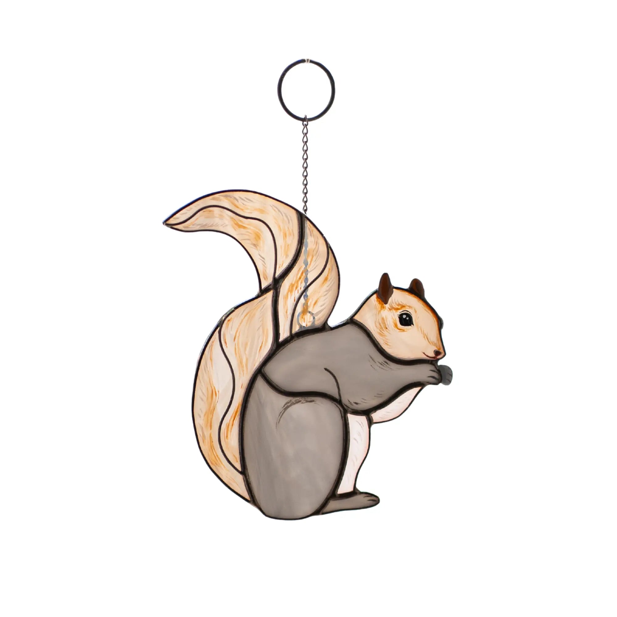 Chipmunk - Stained Glass Suncatcher