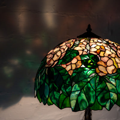 tiffany lamp stained glass art
