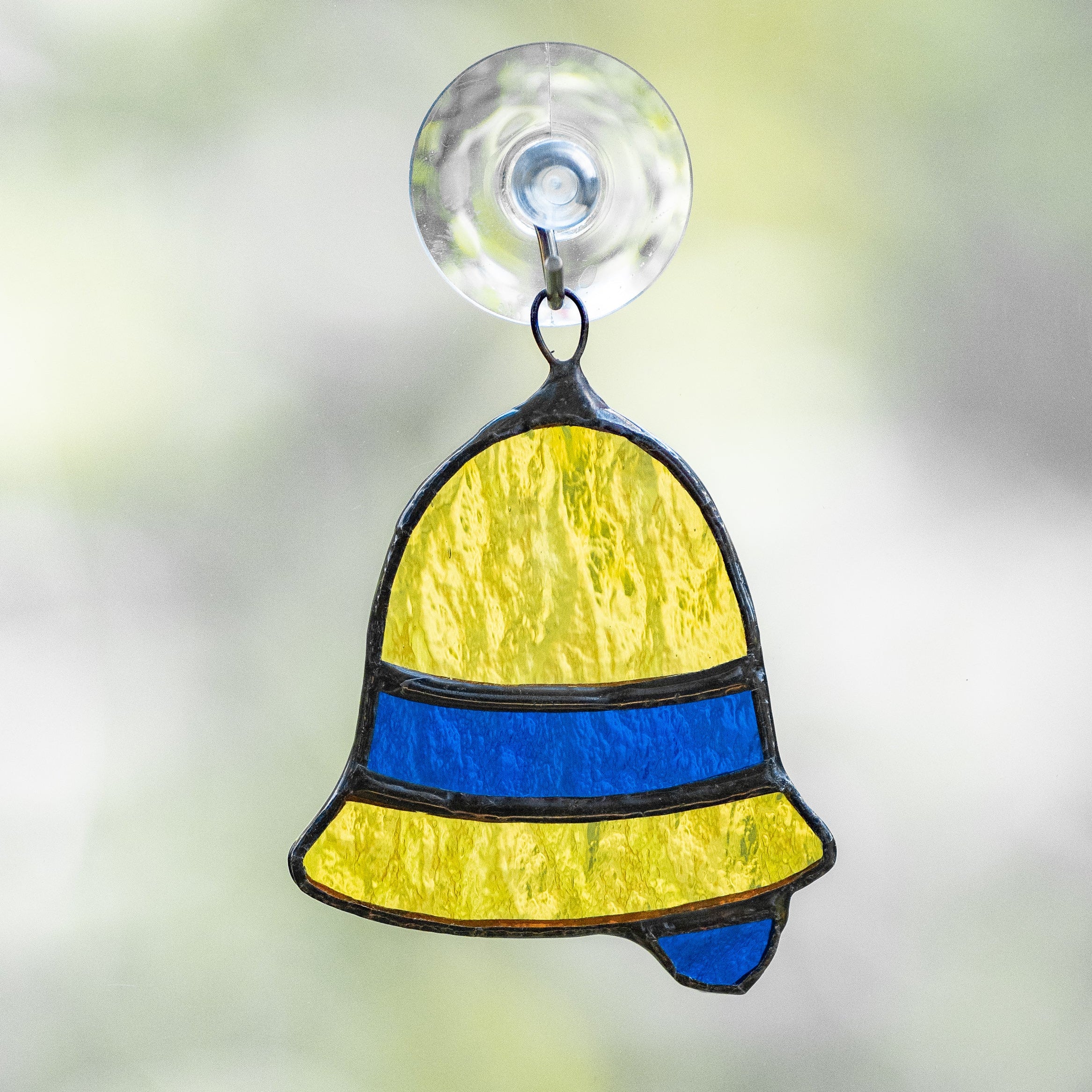 Christmas Mini Bell - Stained Glass Suncatcher