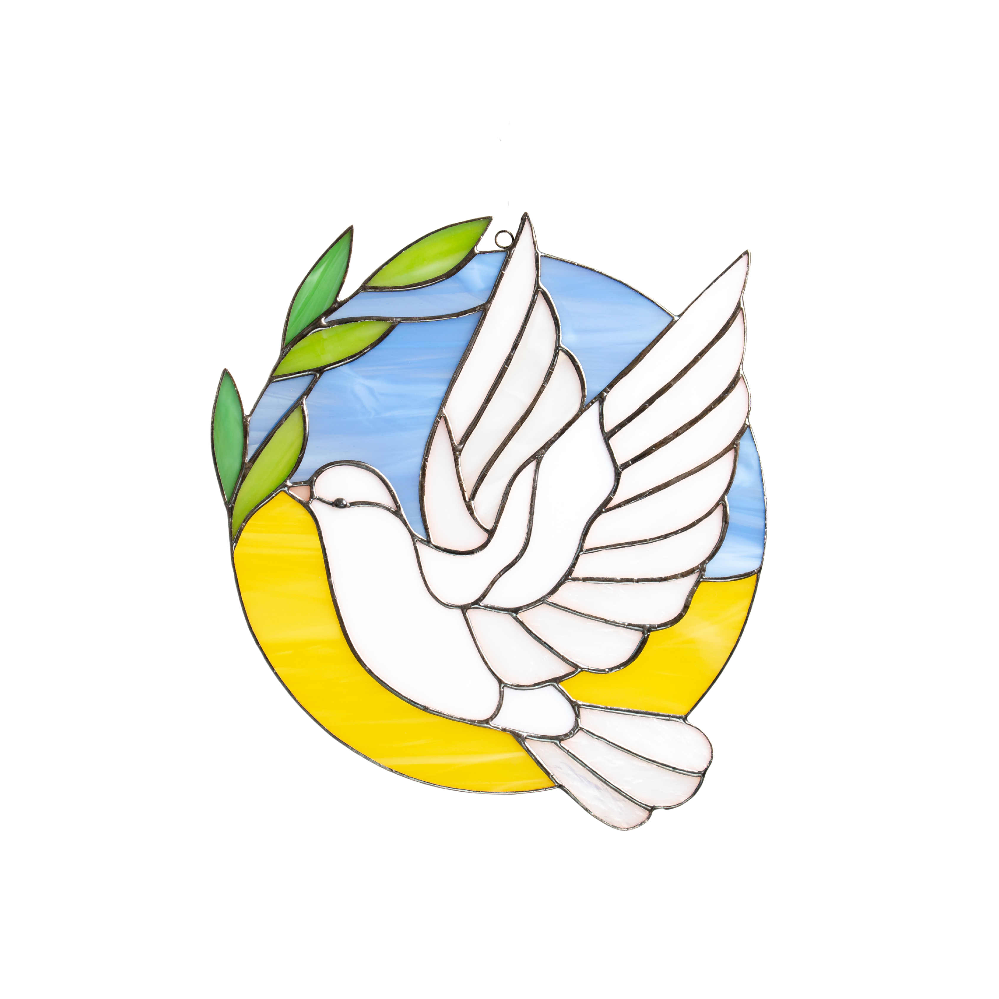 The Dove of Peace Round Panel