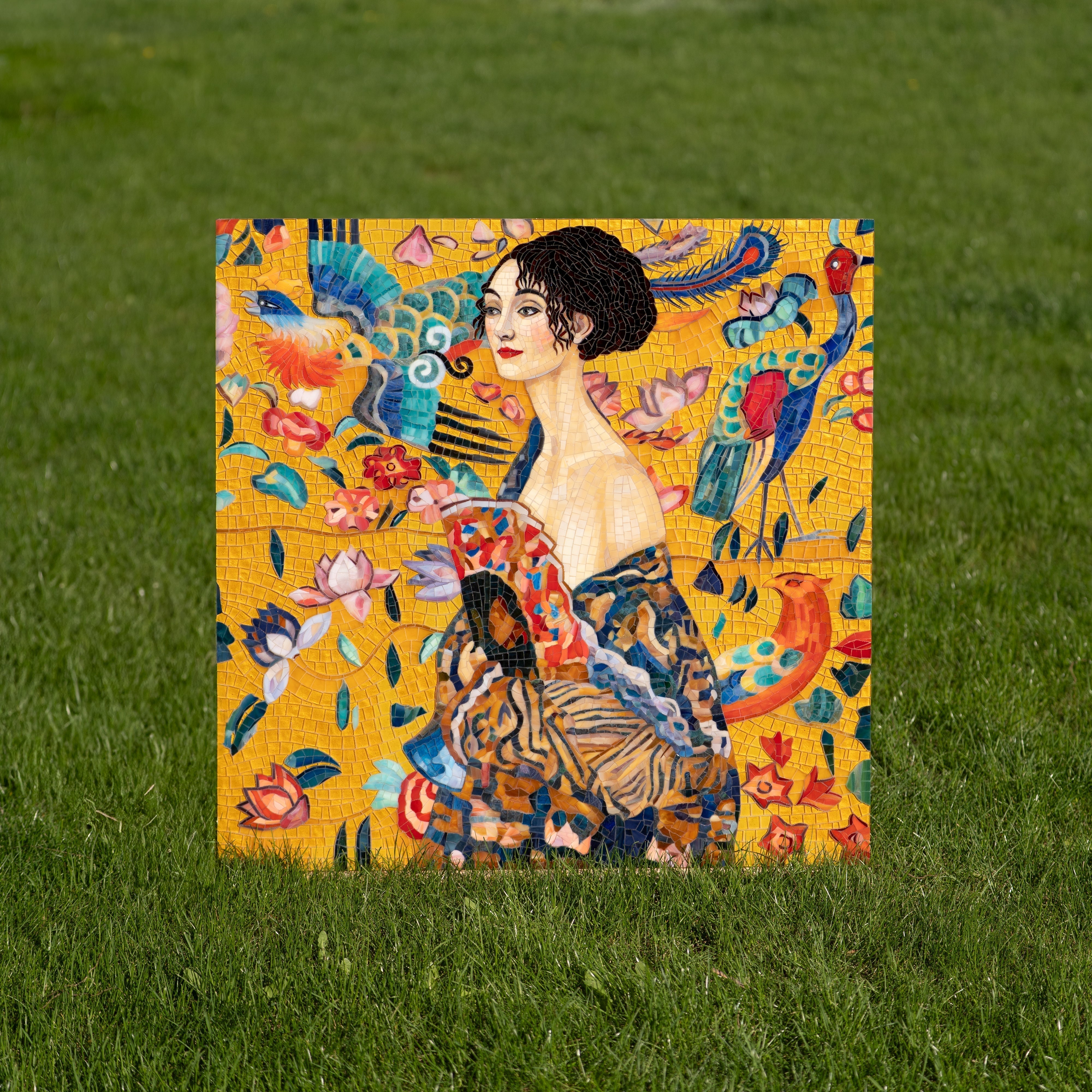 stained glass color palette