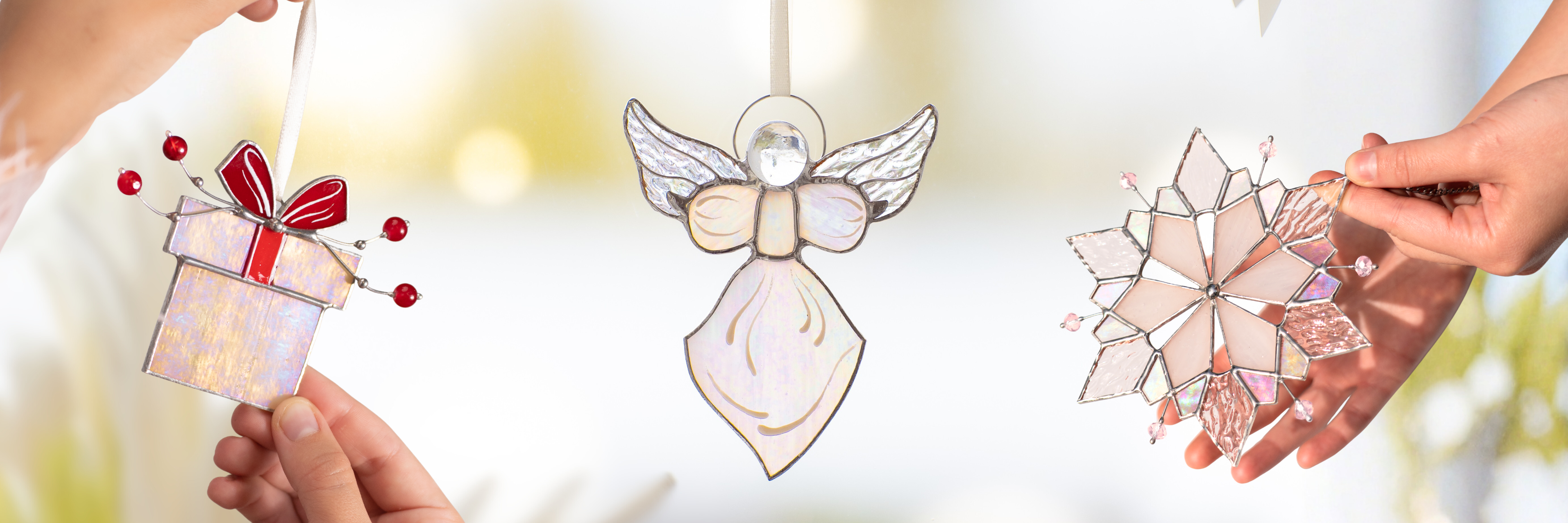 Stained glass Christmas