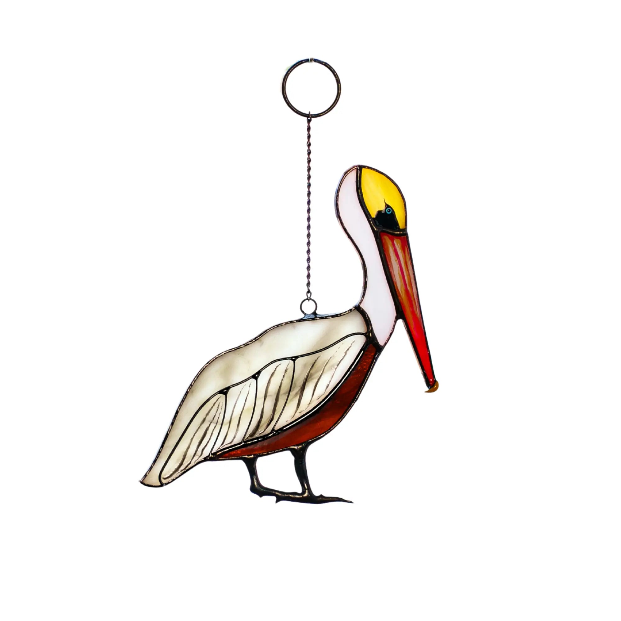 Pelican - Stained Glass Suncatcher