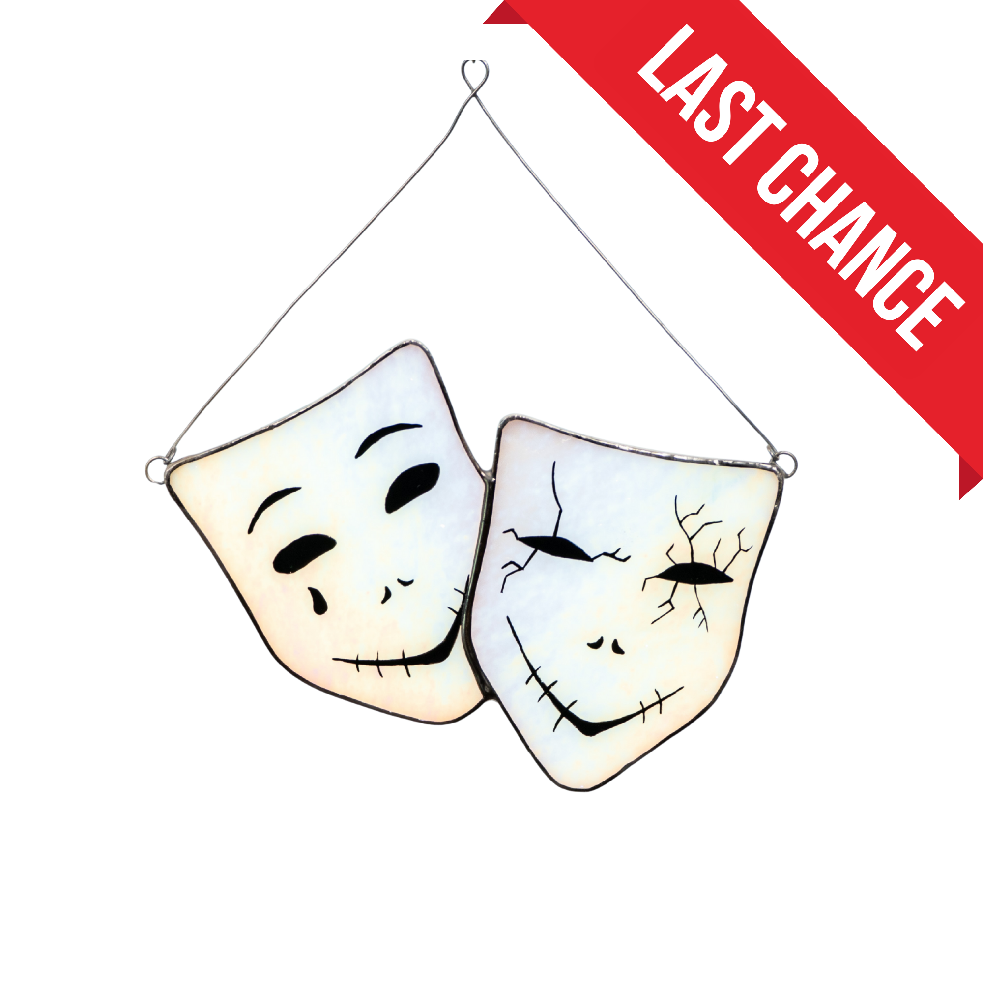 Masquerade Masks - Stained Glass Suncatcher