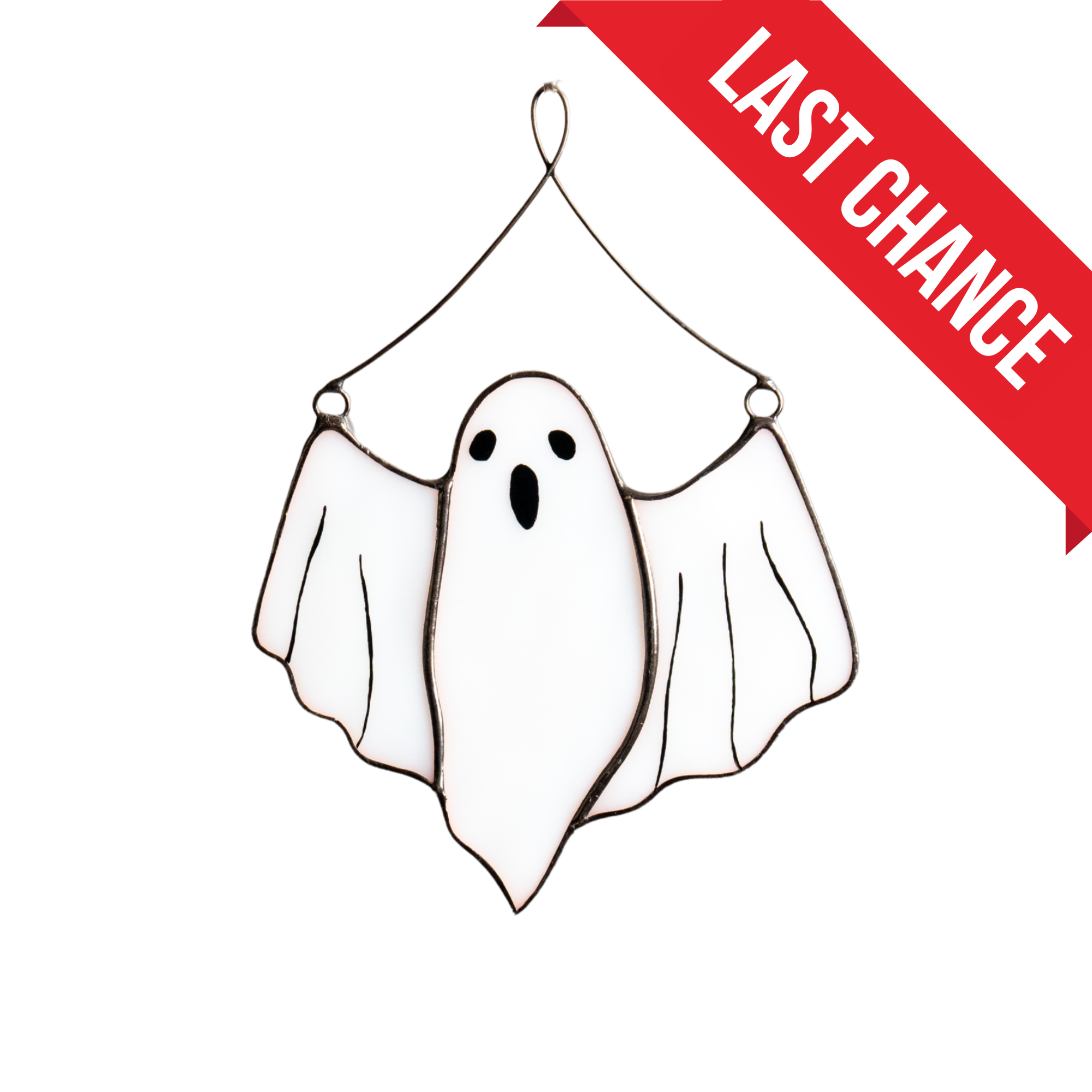 Cute Ghost - Stained Glass Suncatcher
