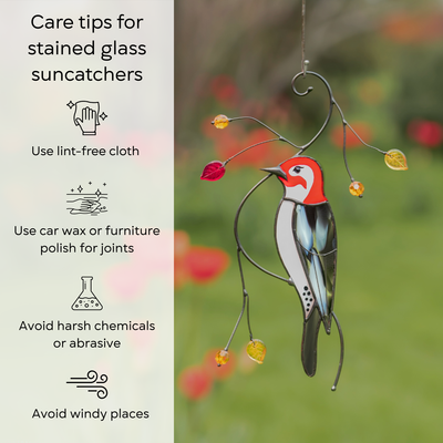 Woodpecker Suncatcher