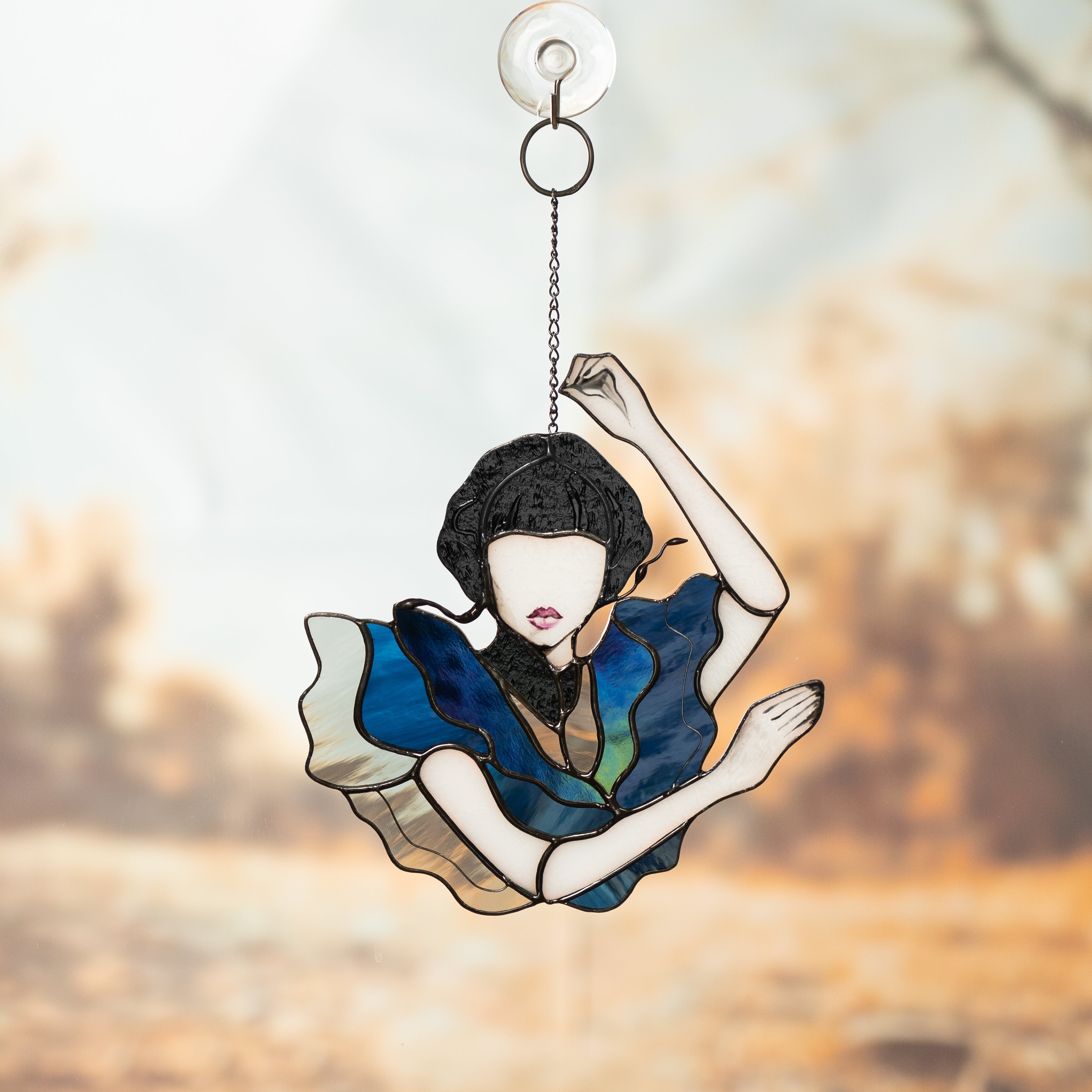 Dancing Girl - Movie Stained Glass Suncatcher