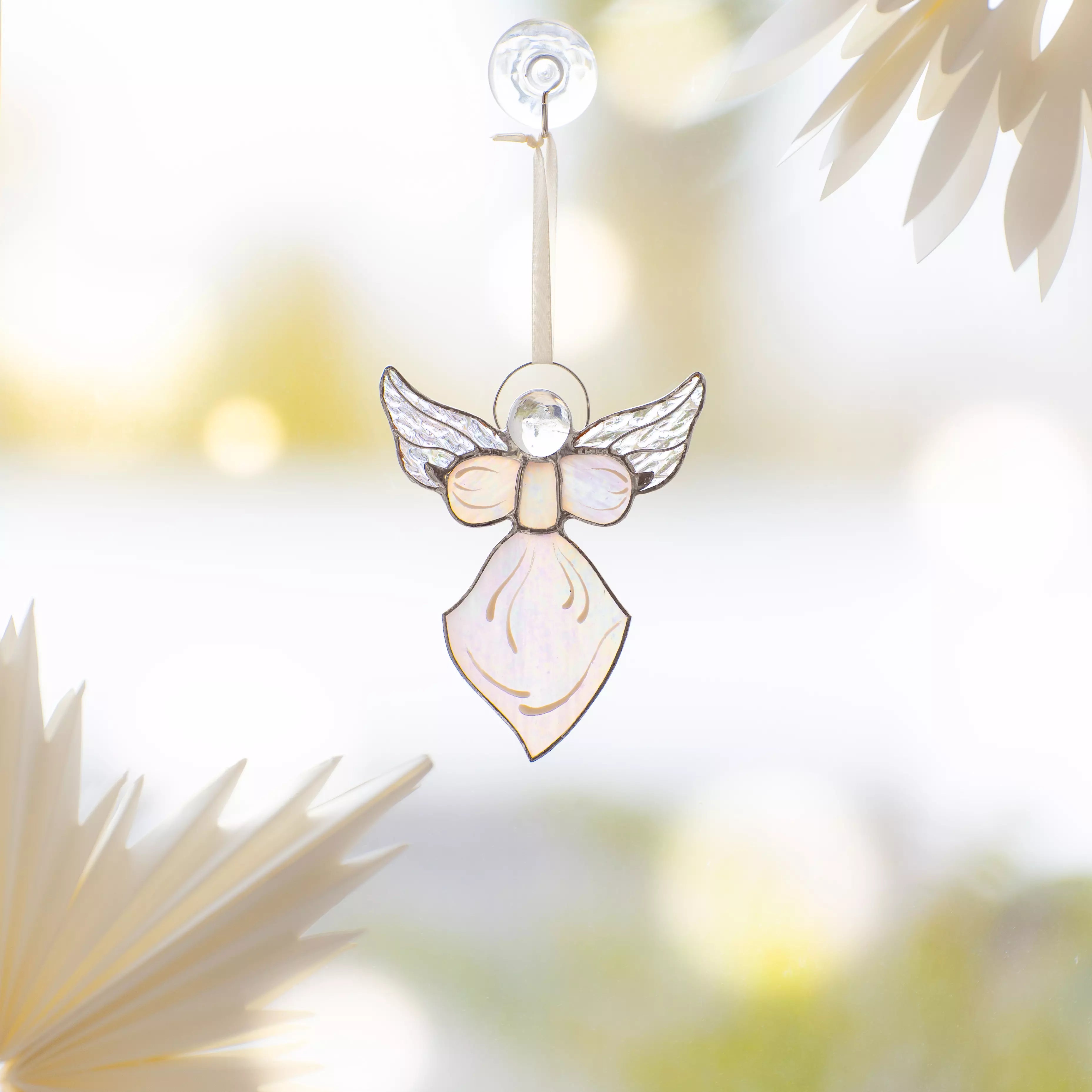 Christmas Angel - Stained Glass Suncatcher