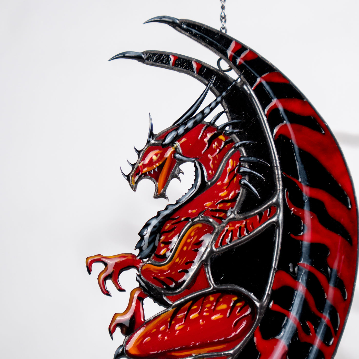 Red Dragon Suncatcher