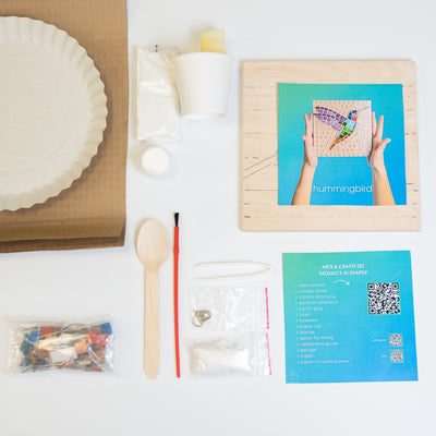 What's inside glass mosaic kit